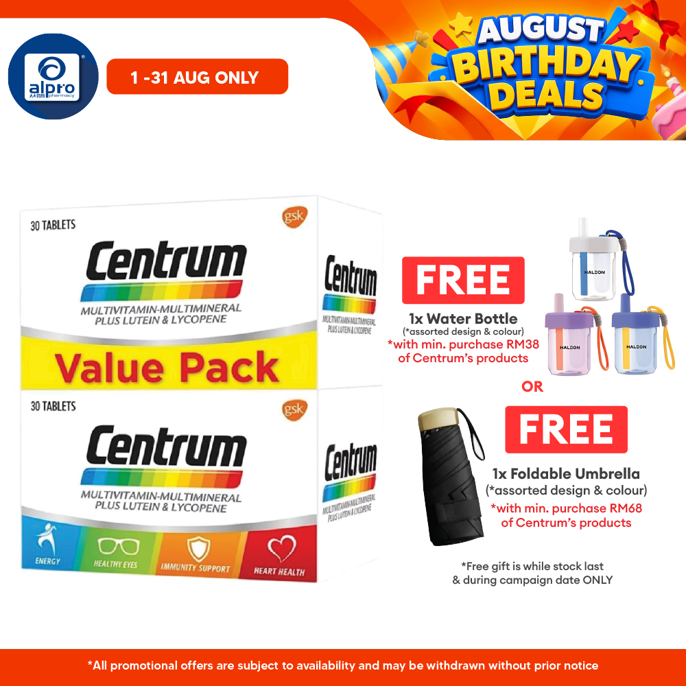 Centrum Multivitamin 2x30s Centrum