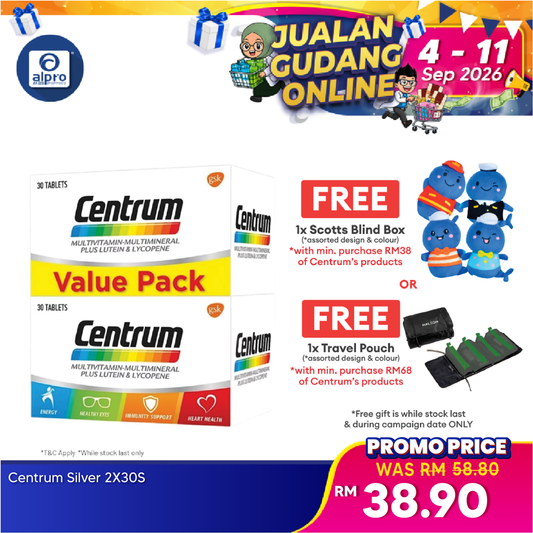 Centrum Multivitamin 2x30s Centrum