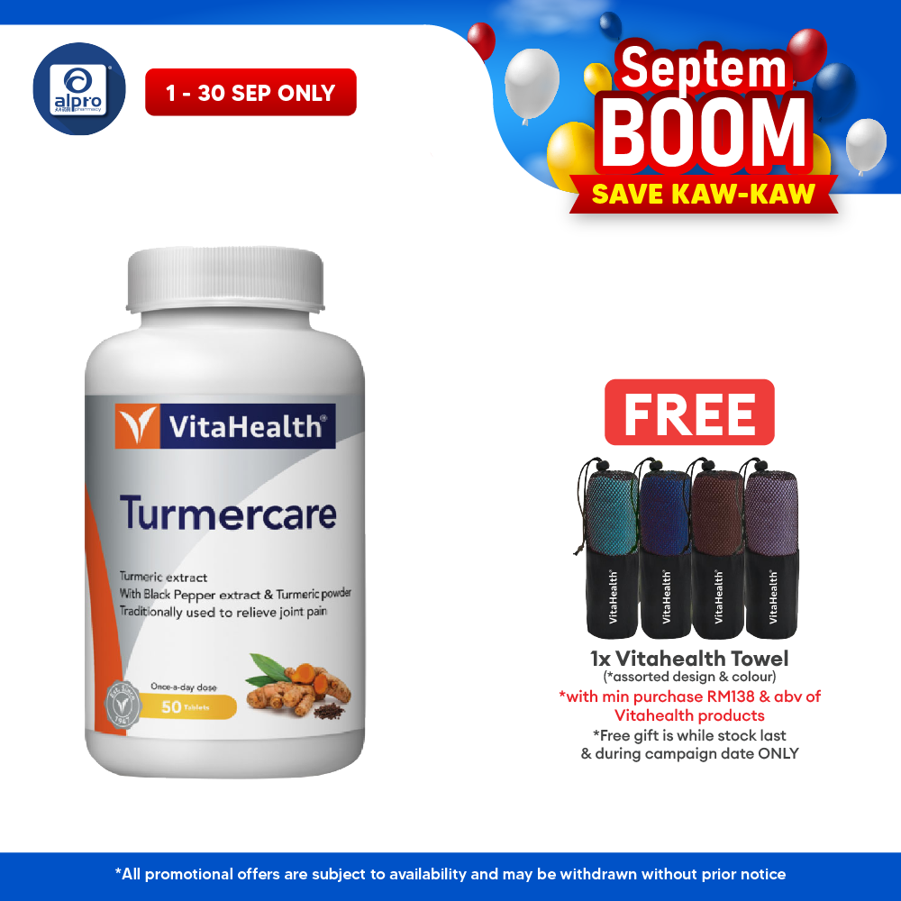 Vitahealth Turmercare 50s | Joint Care Vitahealth