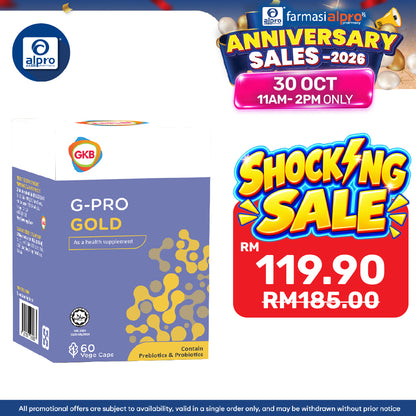 GKB G-Pro Gold Capsule 60s