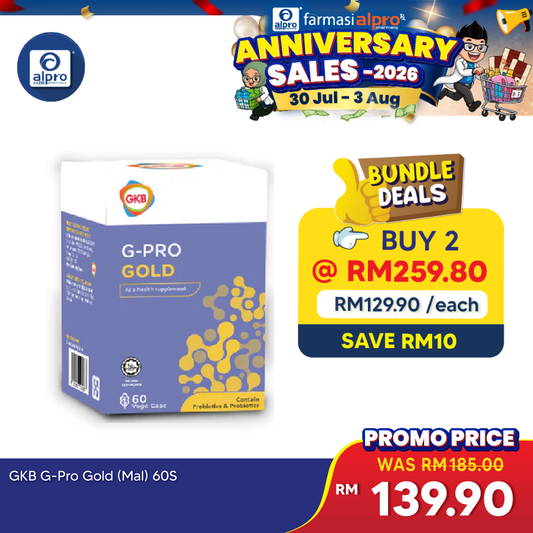 GKB G-Pro Gold Capsule 60s GKB