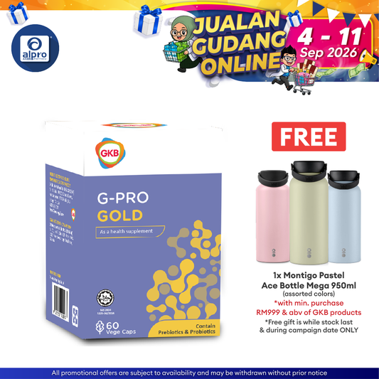 GKB G-Pro Gold Capsule 60s GKB