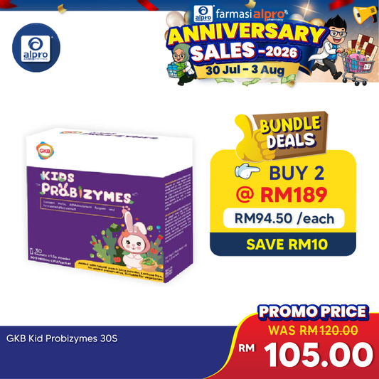 GKB Kid Probizymes 30s | Probiotics For Children GKB