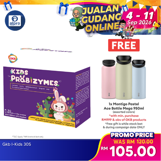 GKB Kid Probizymes 30s | Probiotics For Children GKB