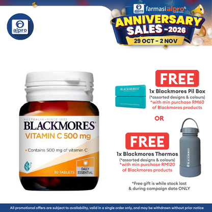 Blackmores Vitamin C 500mg 30s
