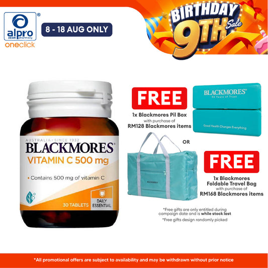 Blackmores Vitamin C 500mg 30s Blackmores