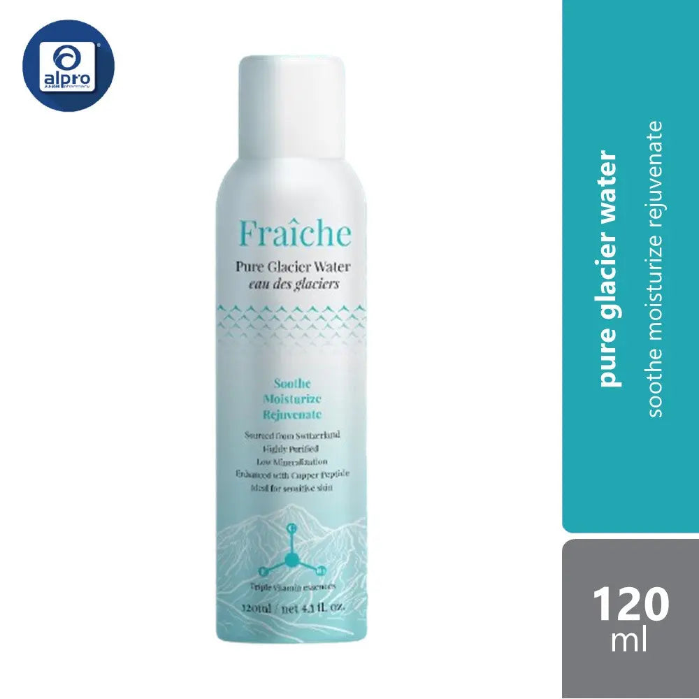 GSO Fraiche Pure Glacier Water 120ml | Sooth, Moisturize & Rejuvenate GSO