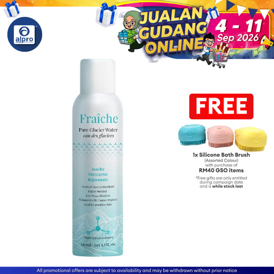 GSO Fraiche Pure Glacier Water 120ml | Sooth, Moisturize & Rejuvenate GSO