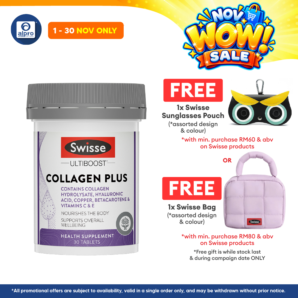 Swisse Ultiboost Collagen Plus 30s | Nourishes The Body