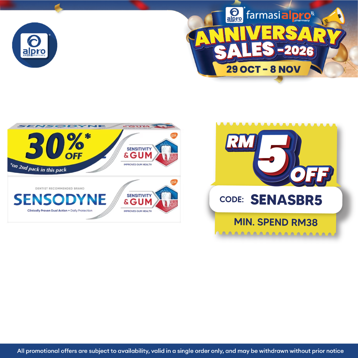 Sensodyne Sensitivity & Gum 100g 2s | Dual Action