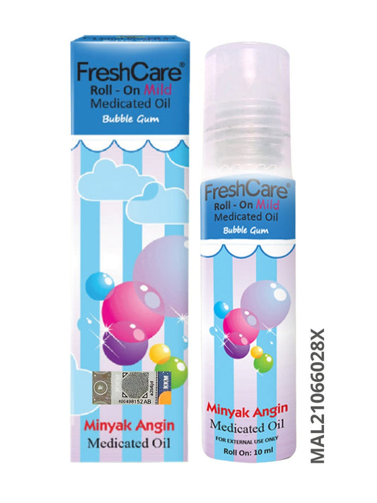 Fresh Care Roll On Bubble Gum 10ml Fresh Care