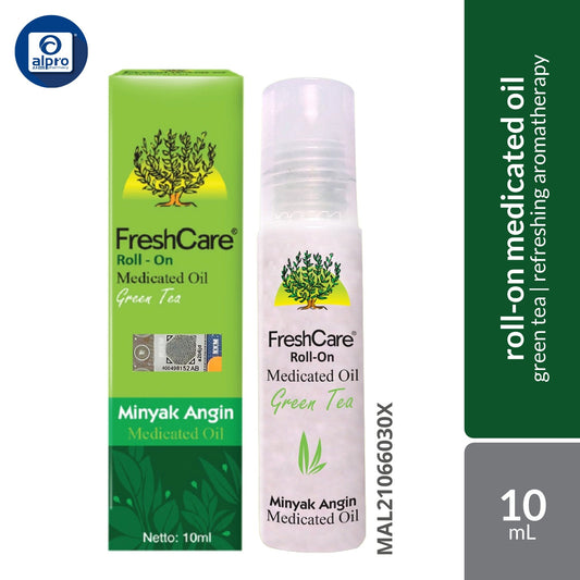 Fresh Care Roll On Green Tea 10ml Fresh Care
