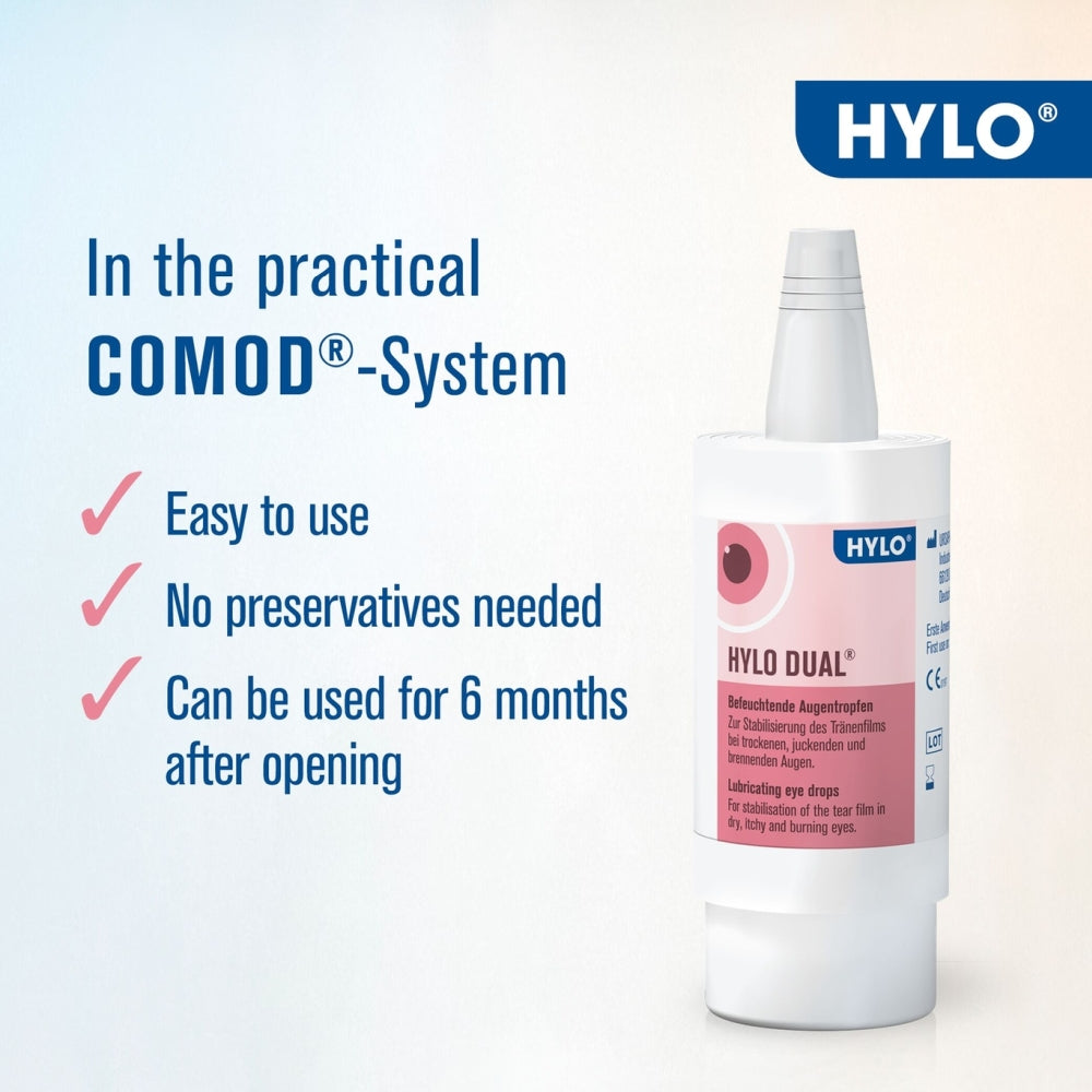 Hylo Dual 10ml | Relieve Inflammation & Allergy Symptoms Ursapharm