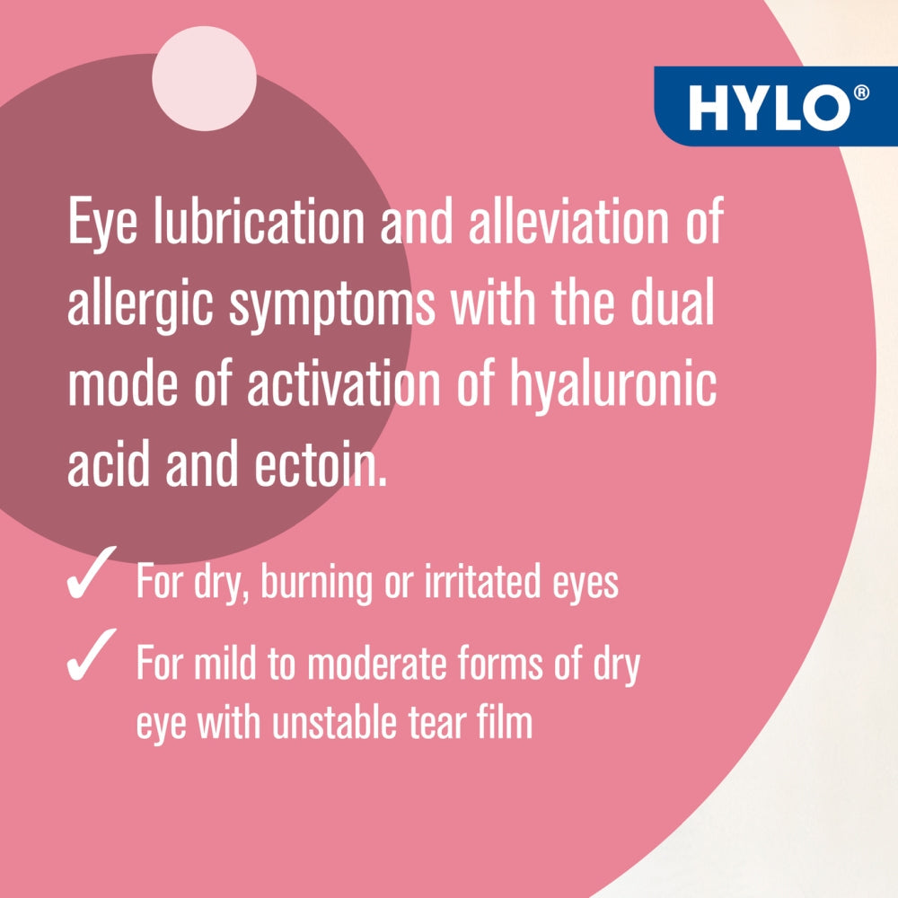 Hylo Dual 10ml | Relieve Inflammation & Allergy Symptoms Ursapharm