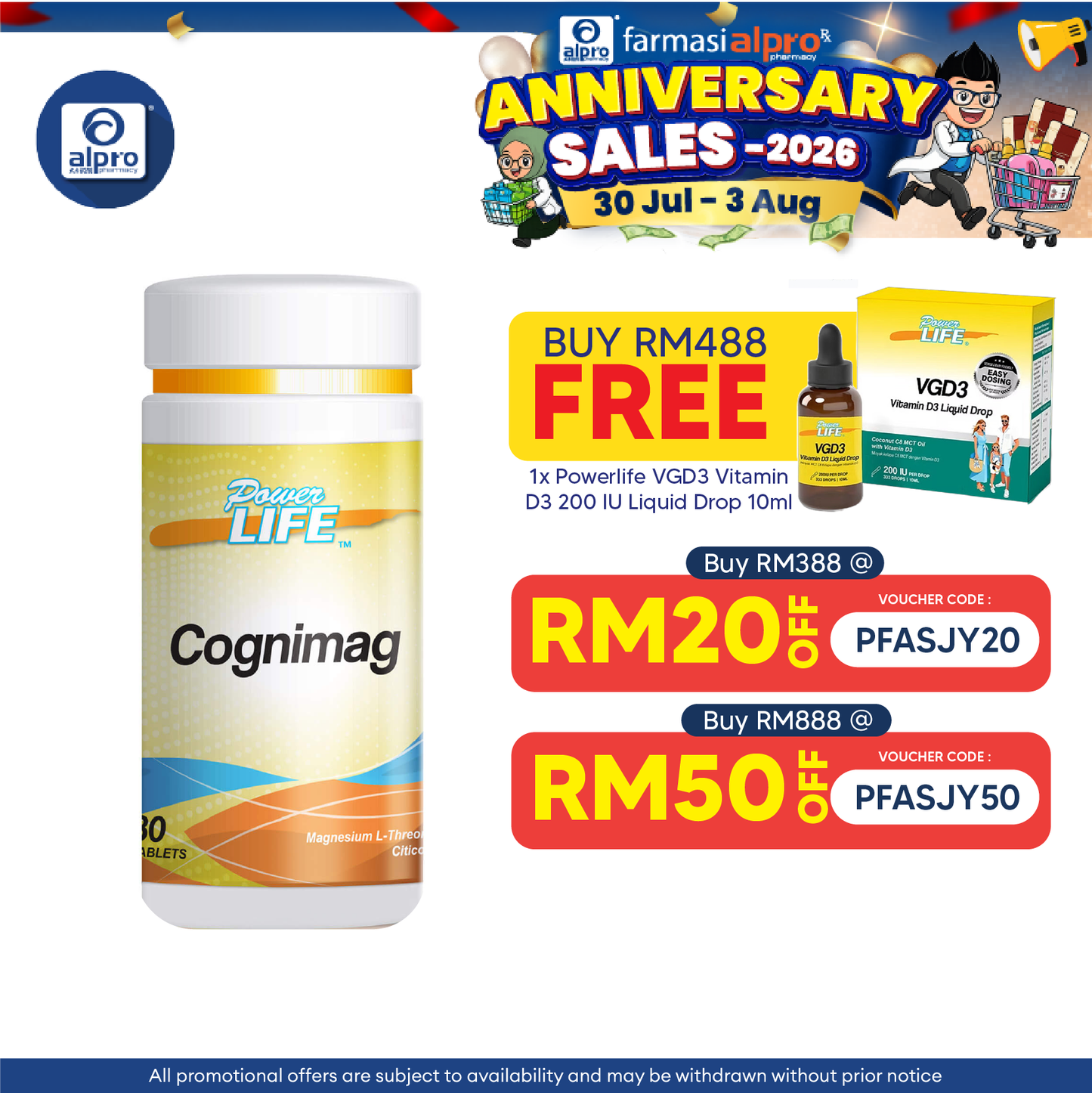 Powerlife Cognimag 30s Powerlife