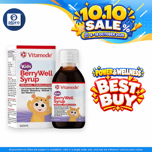 Vitamode Kids Berrywell Syrup 100ml | Helps Boost Kids Immune System