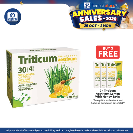 Triticum Aestivum Lemon with Honey 4G 30S | Antioxidant Food