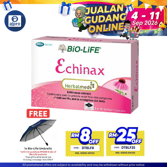 Bio-Life Herbalmeds Echinax 30s | Natural Herb Bio-life