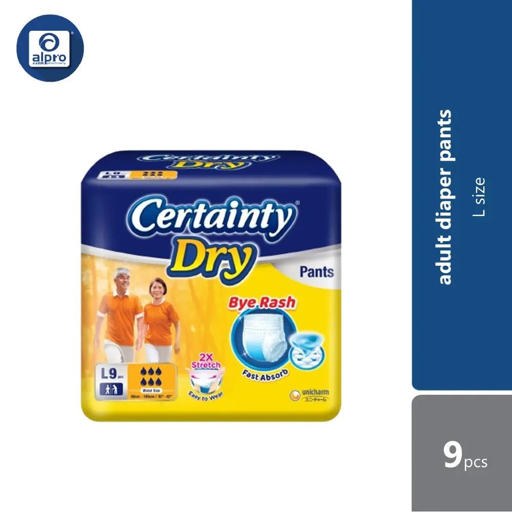 Certainty Dry Pants (M / L /XL) | 2X Stretchability & Breathable Certainty