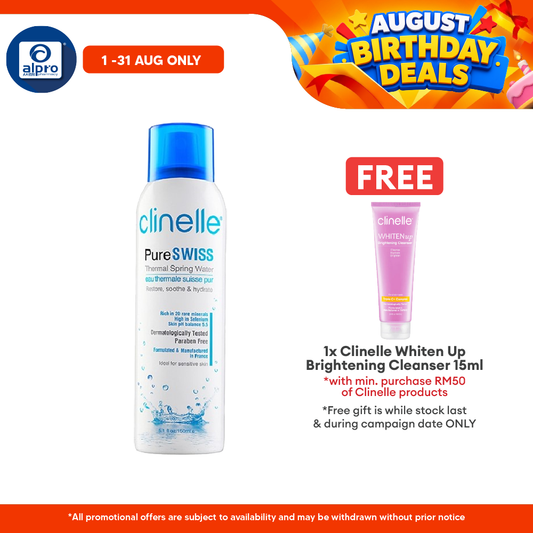 Clinelle Thermal Spring Water 150ml Clinelle