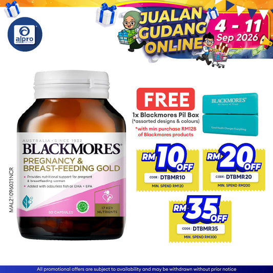 Blackmores Pregnancy And Breast-Feeding Gold 60s Blackmores