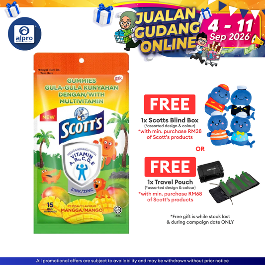 Scotts Multivit Gummies Mango 15s Scotts