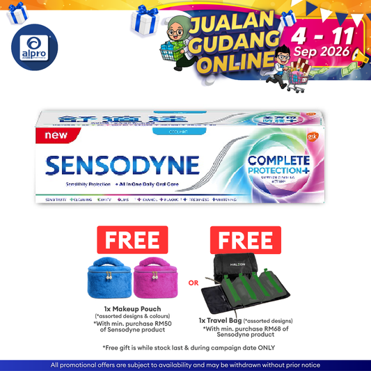 Sensodyne Complete Protection + Cool Mint 100g | Relieves Sensitivity Sensation Sensodyne