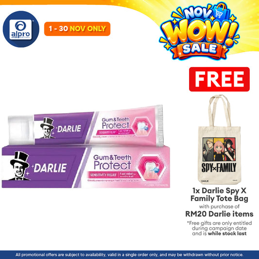 Darlie Gum & Teeth Protect Sensitivity Relief 140g