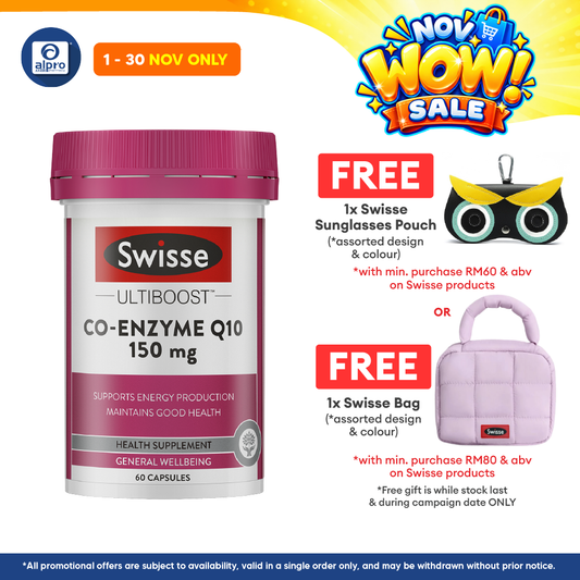 Swisse Ultiboost CoQ10 150mg 60s