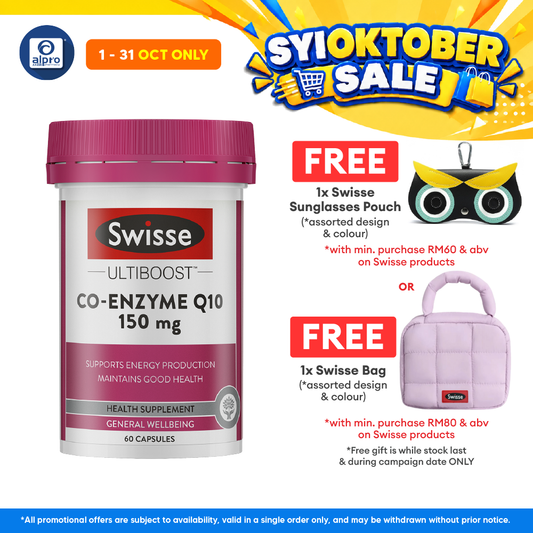 Swisse Ultiboost CoQ10 150mg 60s