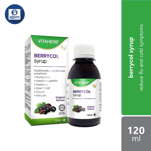 Winwa Vitaherb Berrycol Syrup | 120ml Winwa Medical