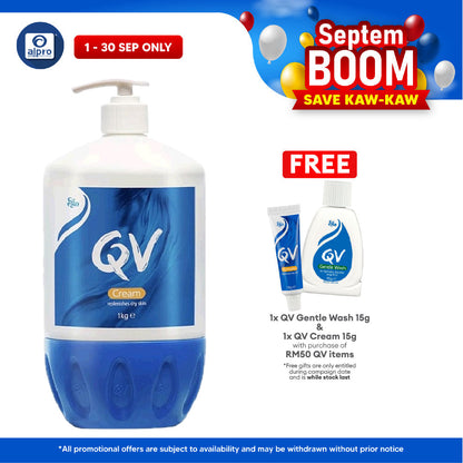 Ego QV Cream 1kg | Replenishes Dry Skin QV