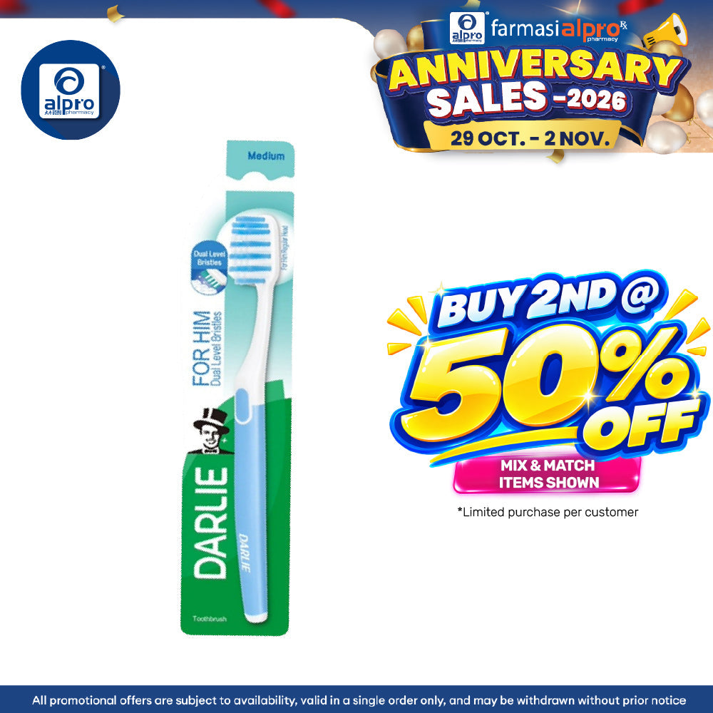 Darlie Toothbrush For Him 1s | Medium