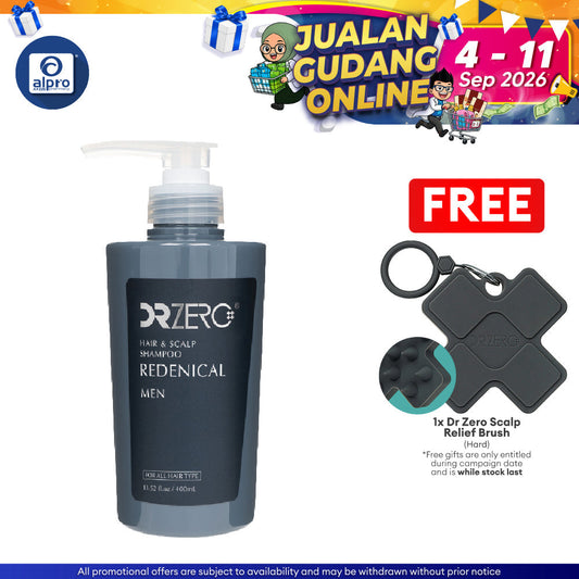 Sugi Dr Zero Redenical Hair & Scalp Shampoo Men 400ml | Keeps Hair Healthy Dr Zero, Sugi
