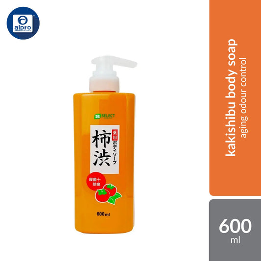 Sugi S Select Kakishibu Body Soap 600ml | Aging Odour Control Sugi