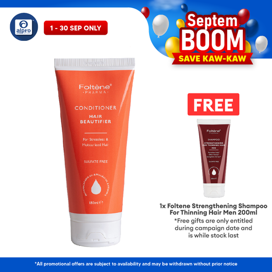 Foltene Pharma Hair Beautifier Conditioner 180mL | Results in Soft and Easy to Comb Hair Foltene Pharma