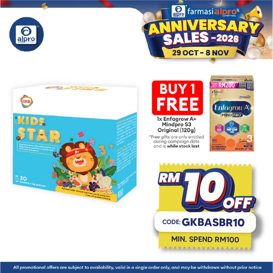 GKB Kids Star 30s | Helps Kid's Effective Learning and Brain Development