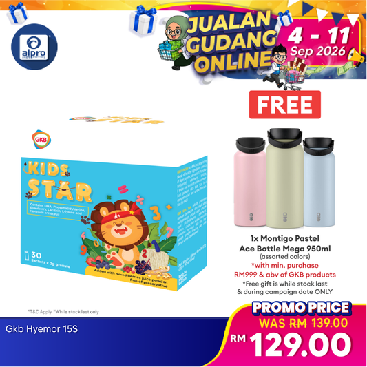 GKB Kids Star 30s | Helps Kid's Effective Learning and Brain Development GKB