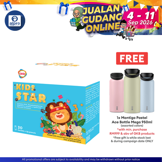 GKB Kids Star 30s | Helps Kid's Effective Learning and Brain Development GKB