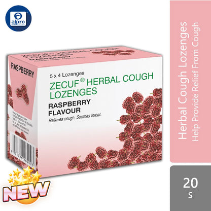 Zecuf Herbal Cough Lozenges & Other Fruits Flavour 5x4s | Help Provide Relief From Cough Zecuf