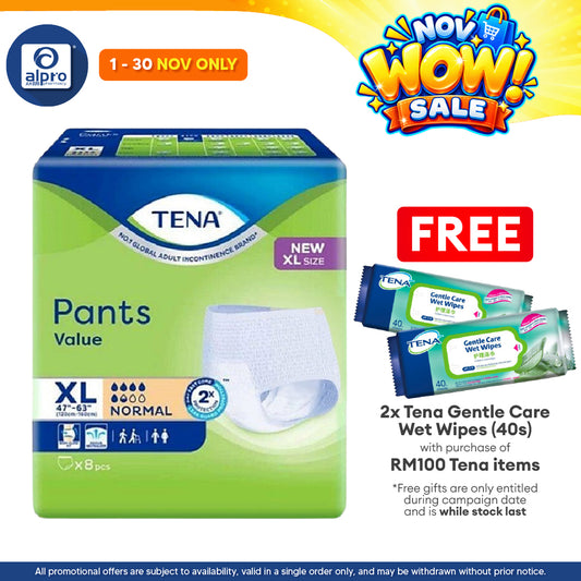 Tena Pants Value XL 8s | High Absorbent