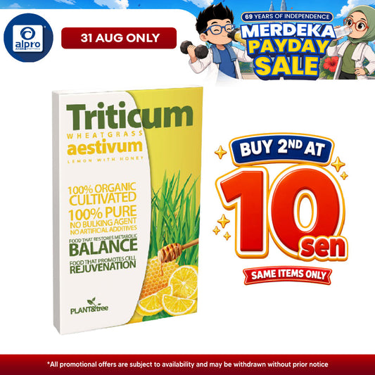 Triticum Aestivum Lemon With Honey 4g 3s | Antioxidant Food Plant & Tree