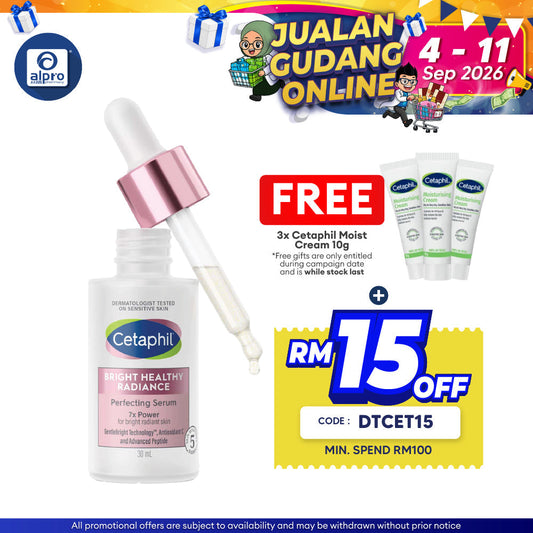 Cetaphil Bright Healthy Radiance Perfecting Serum 30ml | Dark Spot Serum Cetaphil