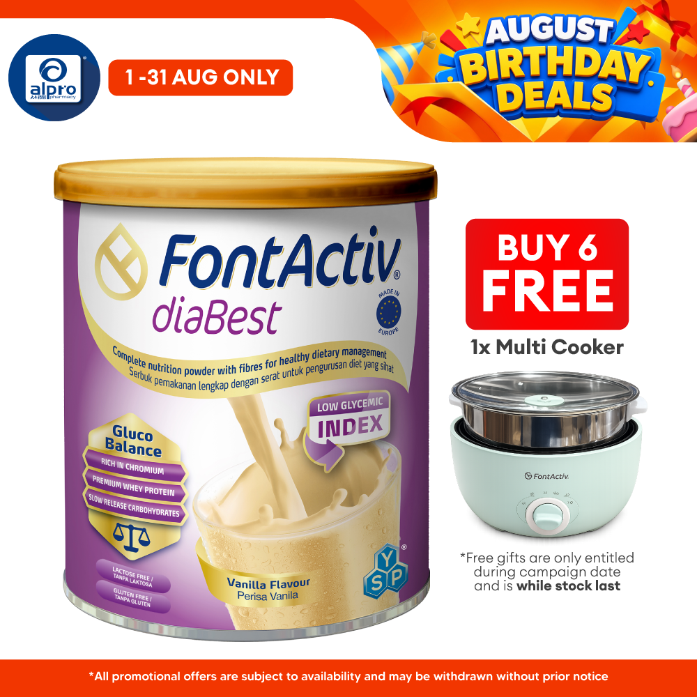 Fontactiv Diabest 800g | Diabetic Formula Fontactiv