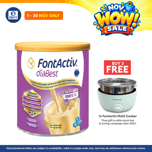 Fontactiv Diabest 800g | Diabetic Formula
