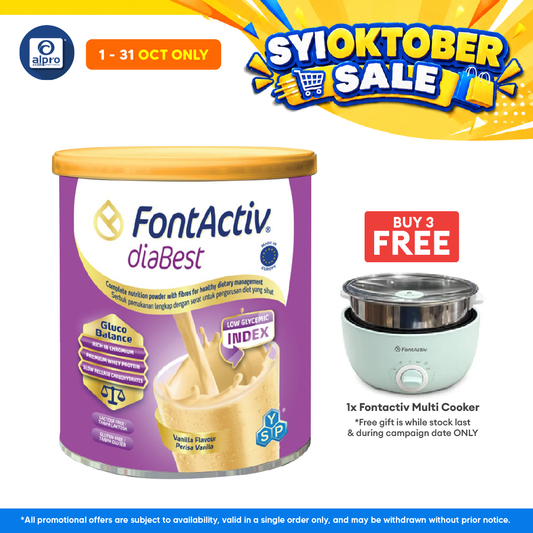 Fontactiv Diabest 800g | Diabetic Formula