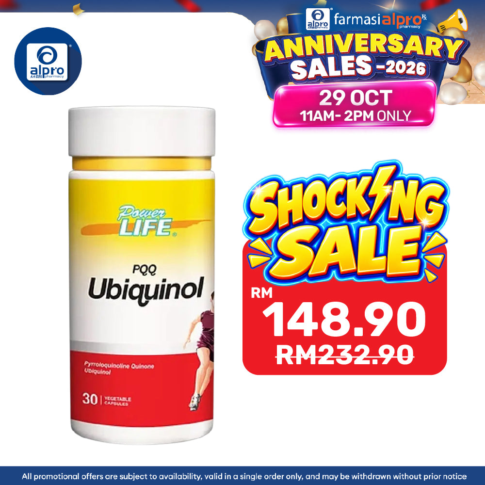Powerlife PQQ Ubiquinol 30s