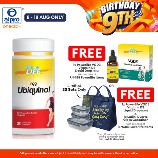 Powerlife PQQ Ubiquinol 30s Powerlife