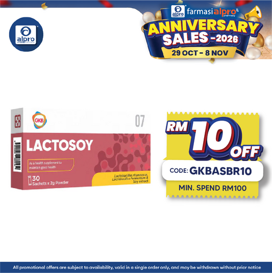 GKB Lactosoy Powder 30s
