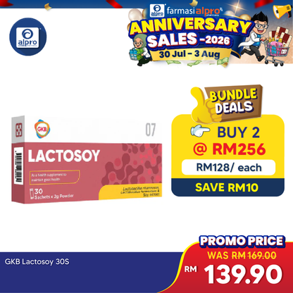 GKB Lactosoy Powder 30s GKB